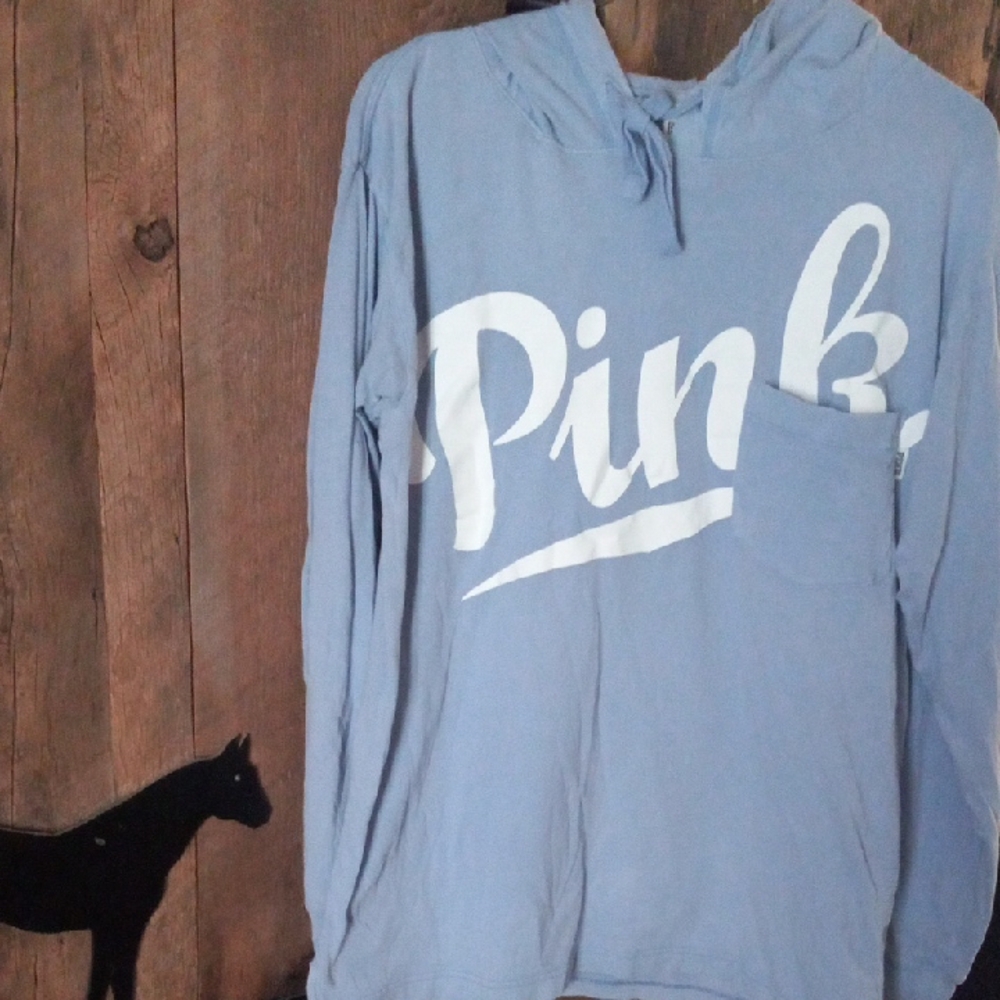 Victoria's Secret PINK Light Blue Top